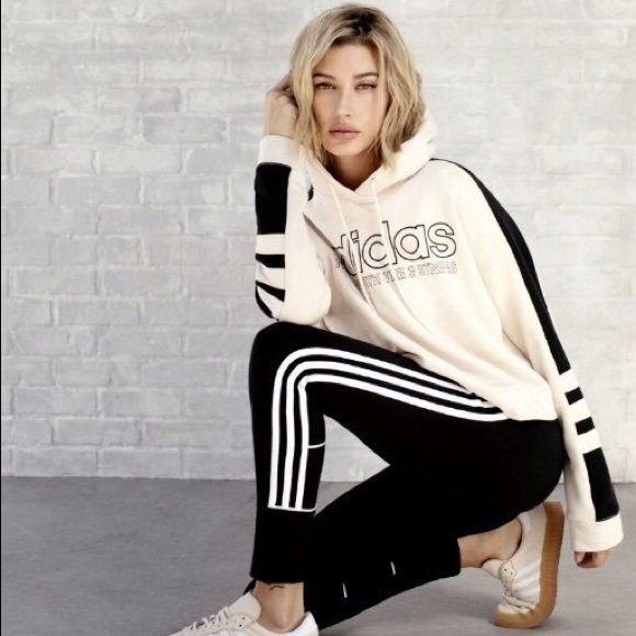 hailey baldwin adidas jacket
